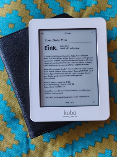 Kobo mini n705 - kobo, compact