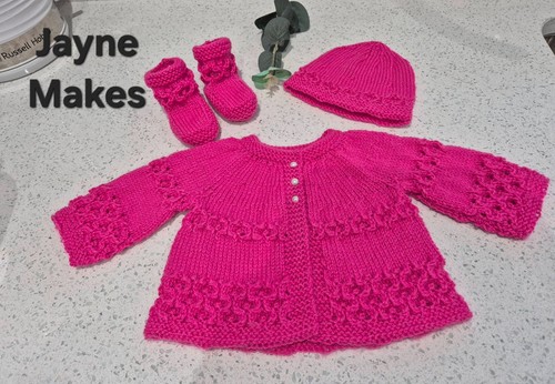 Beautiful hand knitted baby - beautiful,