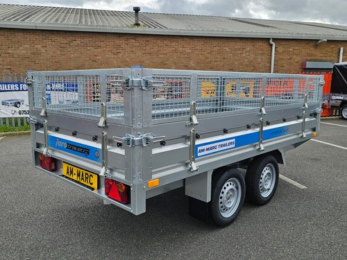 New car trailer - car, drop