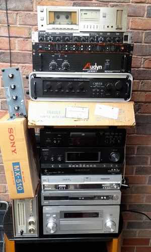 Job lot hifi pioneer - lot, of