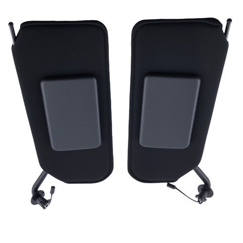 Pair black sun visor - pair,