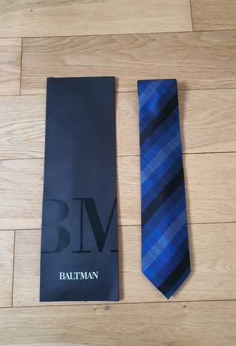 Baltman 100 silk plaid - tie, in