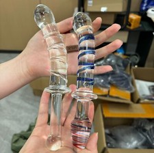 230MM Glass Dildo G-Spot Sex