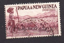 1952  Papua New Guinea (PNG) - 2/6 Sheep - FU