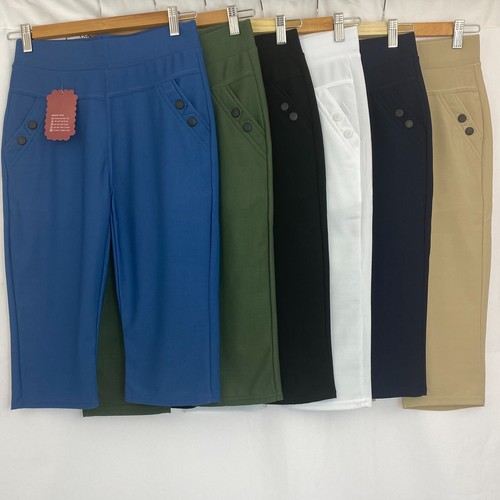 Womens stretch capri - womens,