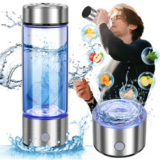 2025 Hydrogen Rich Generator Water Cup Bottle Ionizer Maker Water Bottle 450ml