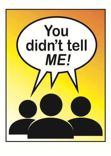 You didn tell gospel - tell, me