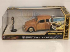 Transformers Bumblebee VW Beetle with Charlie Figure 1:24 Scale Jada 30114