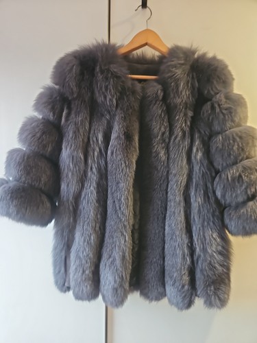 Fox fur coat - fur,