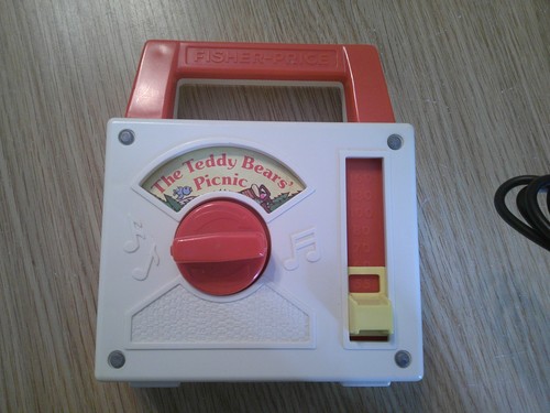 Fisher price vintage radio - fisher,