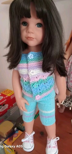 Gotz doll with extra outfits - gotz,