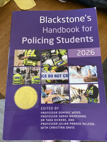 Blackstone handbook for - blackstone's,