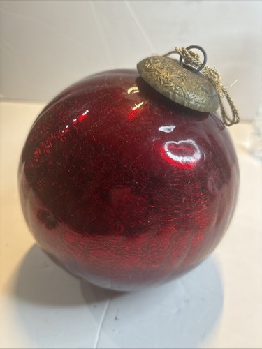 Antique german kugel red - german,