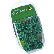 Garland Flexible Cane Balls Pack 8 Bamboo Connectors Fruit Cage Pea Bean Support