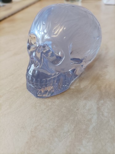 Handmade resin skull - handmade, ornament