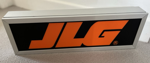Jlg original advertising sign - original,