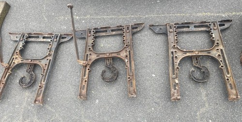 Vintage industrial cast iron - cast,