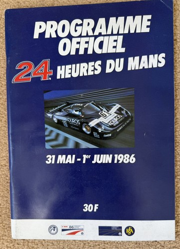 1986 mans hour official - 1986,