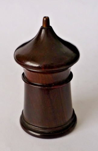 Victorian treen rosewood to - rosewood,