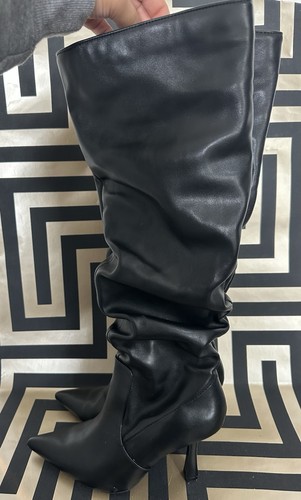 Women black knee high - women's,