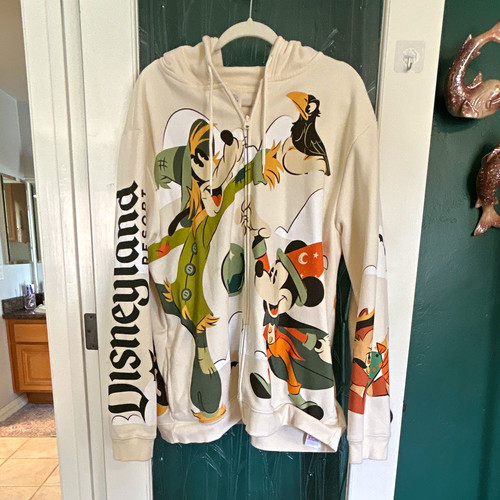 Disney men full zip fleece - full,
