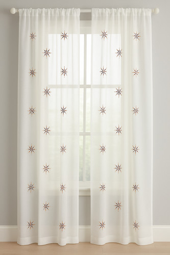 Cream voile fabric - voile, 100%