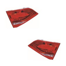 Audi A4 Mk3 Saloon 2008-2012 Rear Inner Boot Tail Lights Lamps Pair Left & Right