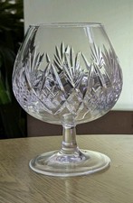 Crystal brandy glasses 4 1/2"