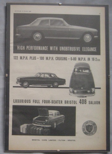 1964 bristol 408 saloon - 1964,