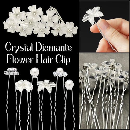 Flower hair pins - flower,