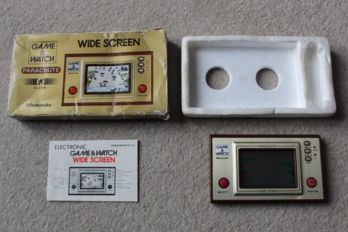 Boxed nintendo game - &, watch