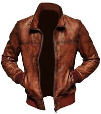 Mens Biker Vintage Distressed
