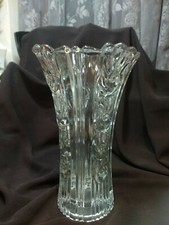 Vintage Pressed glass Heavy Elegance Vase 5,5'
