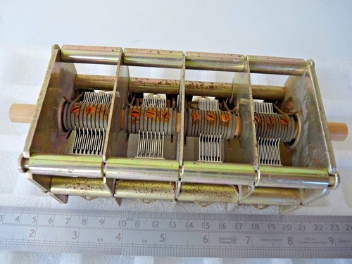 Sections tuning capacitor - 4,