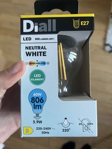 E27 neutral white light - e27,