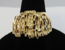 SIZE 8-13 MENS 14KT GOLD