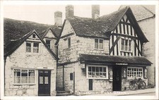 Painswick. Post Office. Bicycle.