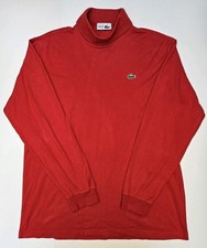 Lacoste Red Men's Turtleneck -