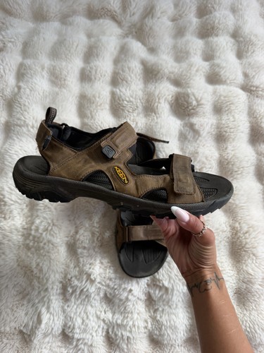 Keen men brown black strappy - keen, men's