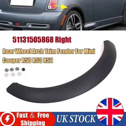 Rear right wheel arch - right, trim