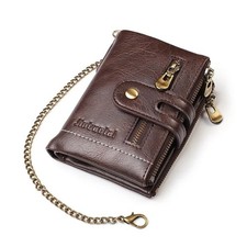 Leather Wallet Men's RFID