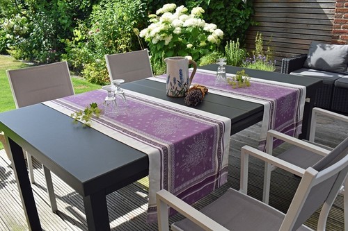Table runner jacquard - jacquard, cotton