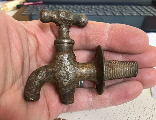 Vintage barrel spigot brass - vintage,