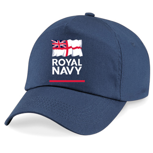 Royal navy printed baseball - printed,