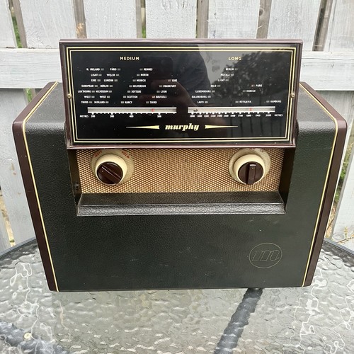 Vintage murphy b229 - murphy, valve
