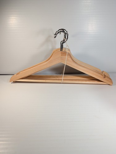 Natural maple wood hangers - natural,