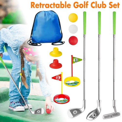 Retractable toddlers golf set - retractable,