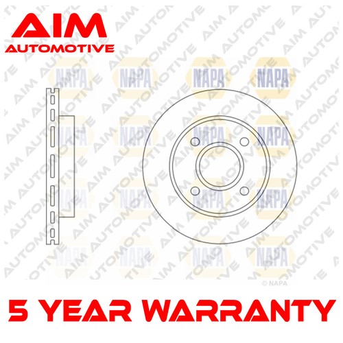 Brake disc front aim fits - disc,
