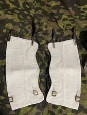 British Army Gaiters 37 Pattern 1937 Military Surplus WW2 Reenactment Size 2