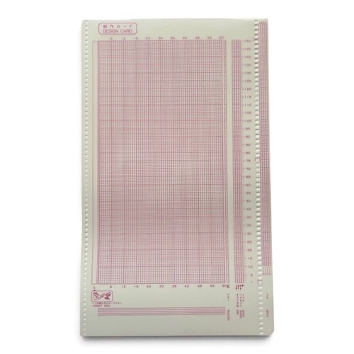 Knitmaster blank mylar sheet - knitmaster,